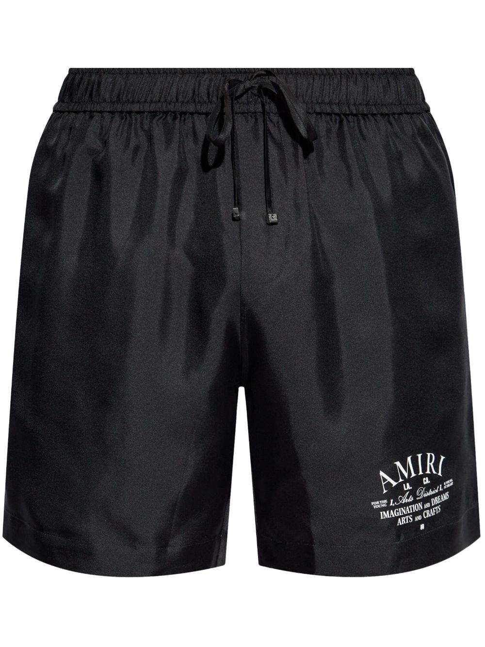 Shorts Arts District con coulisse in nero 