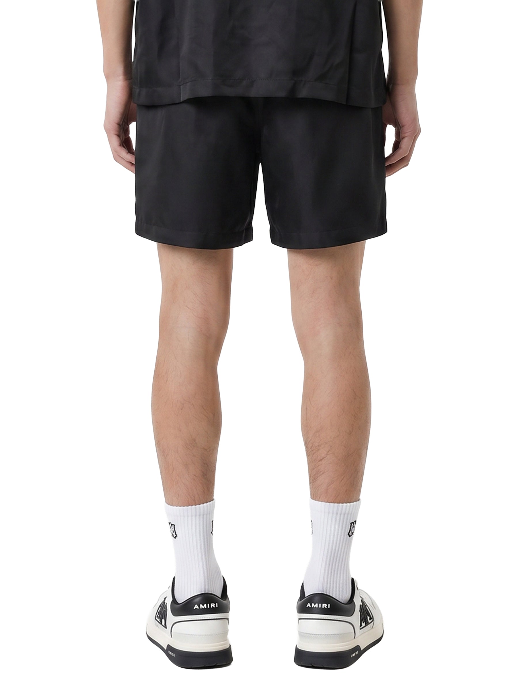 Shorts Arts District con coulisse in nero 