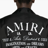 Camicia a maniche corte in nero 