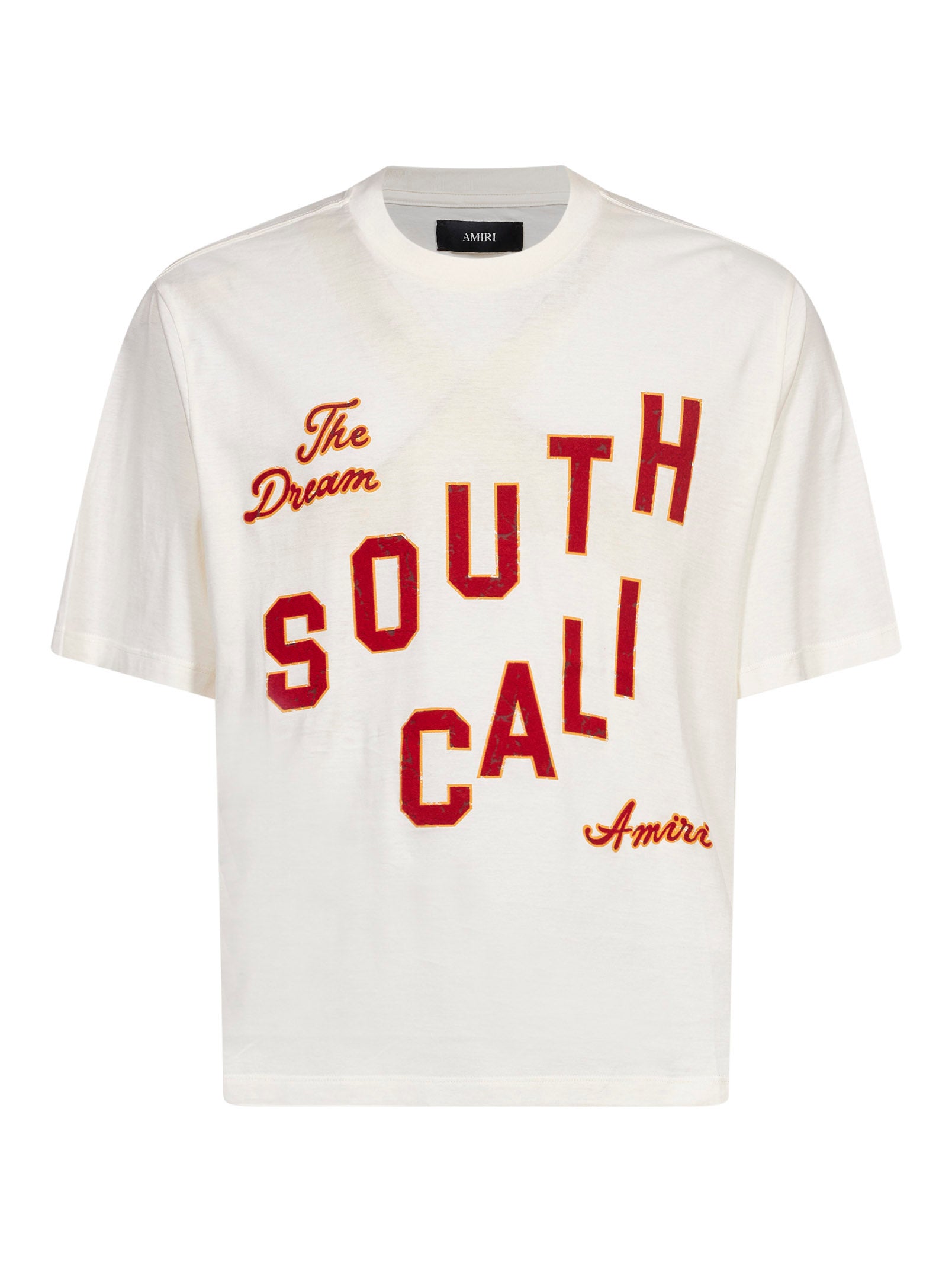 T-shirt con logo South Cali in bianco 