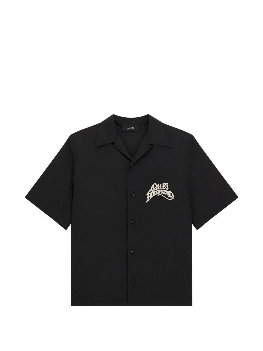 Camicia a maniche corte Hollywood in nero 