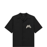 Camicia a maniche corte Hollywood in nero 