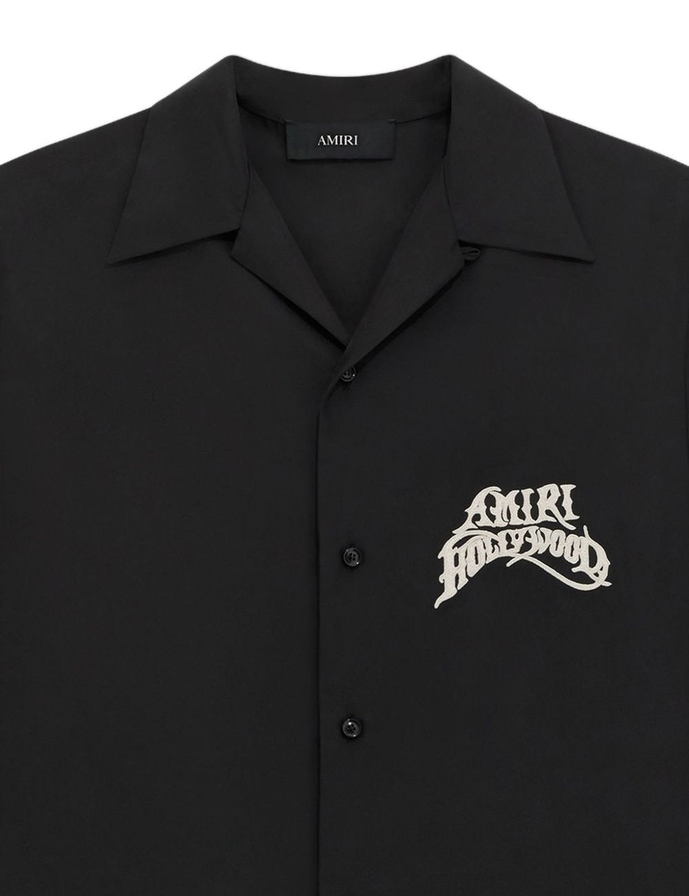 Camicia a maniche corte Hollywood in nero 