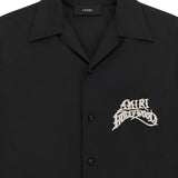 Camicia a maniche corte Hollywood in nero 