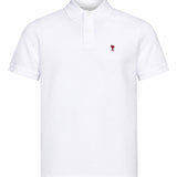 Polo Ami de Coeur in bianco 