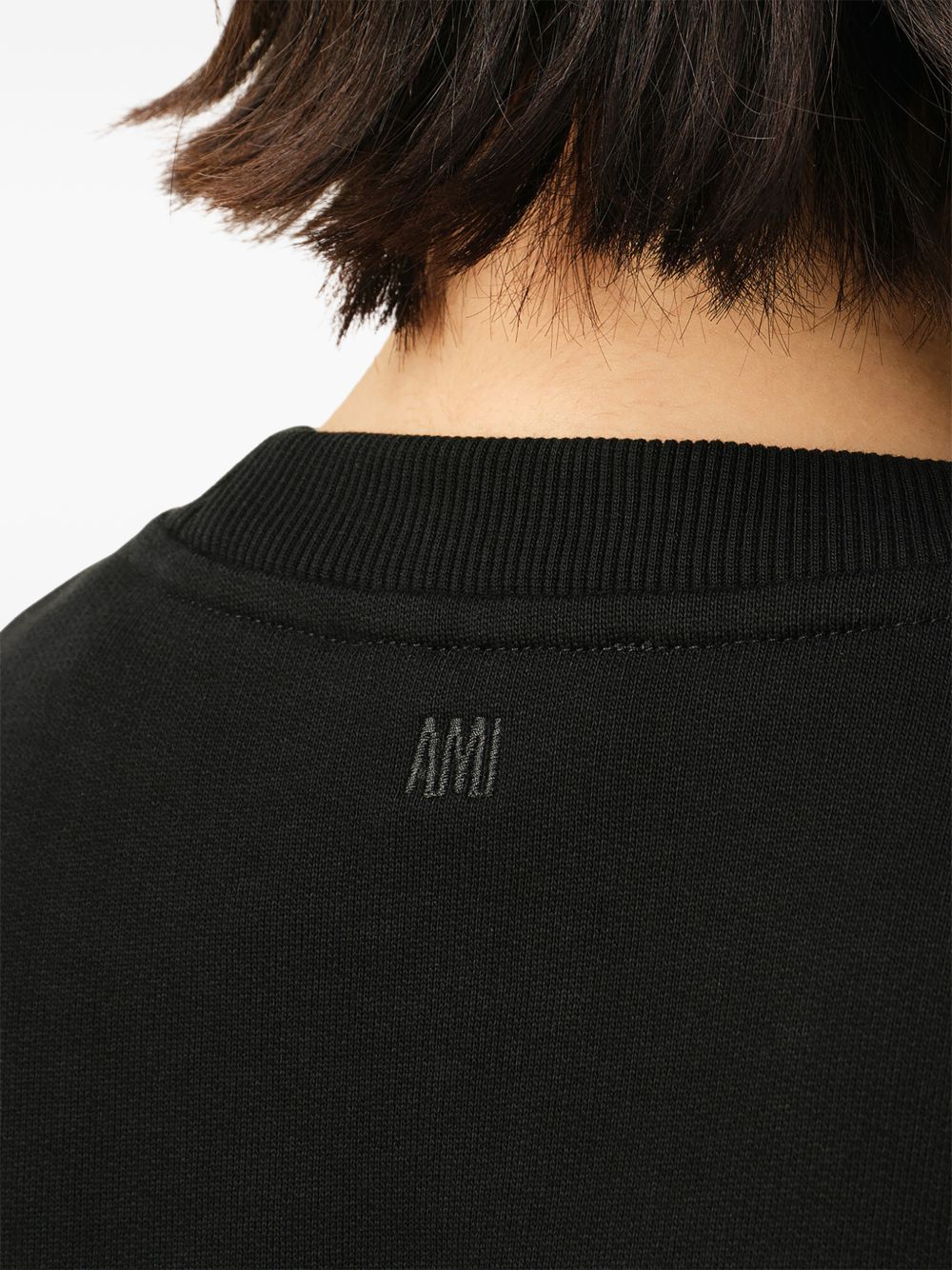 Felpa Ami De Coeur in nero 