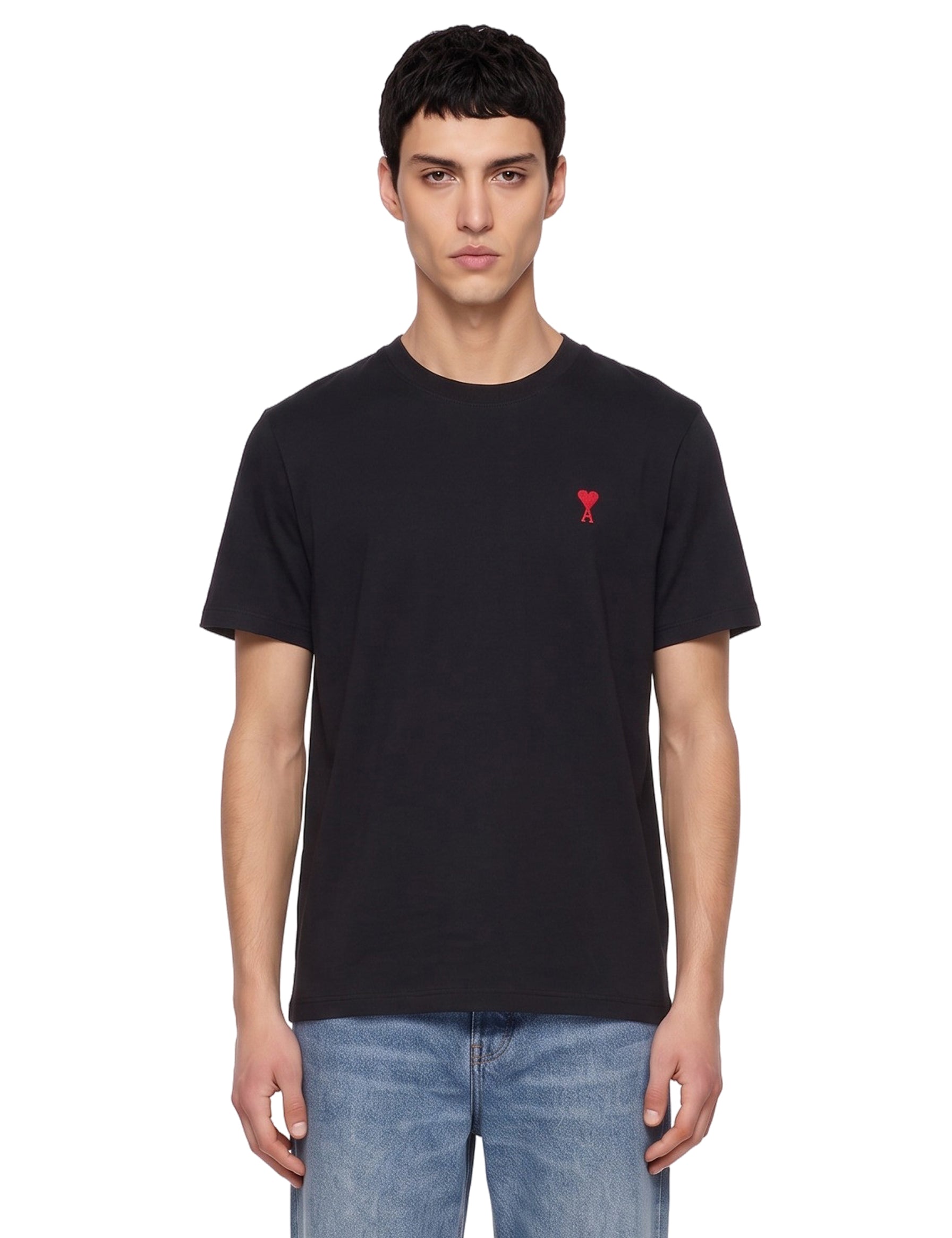 T-shirt Ami de Coeur in nero 