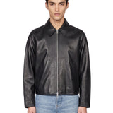 Giacca con zip in nero 