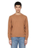 Maglione girocollo in cashmere beige
