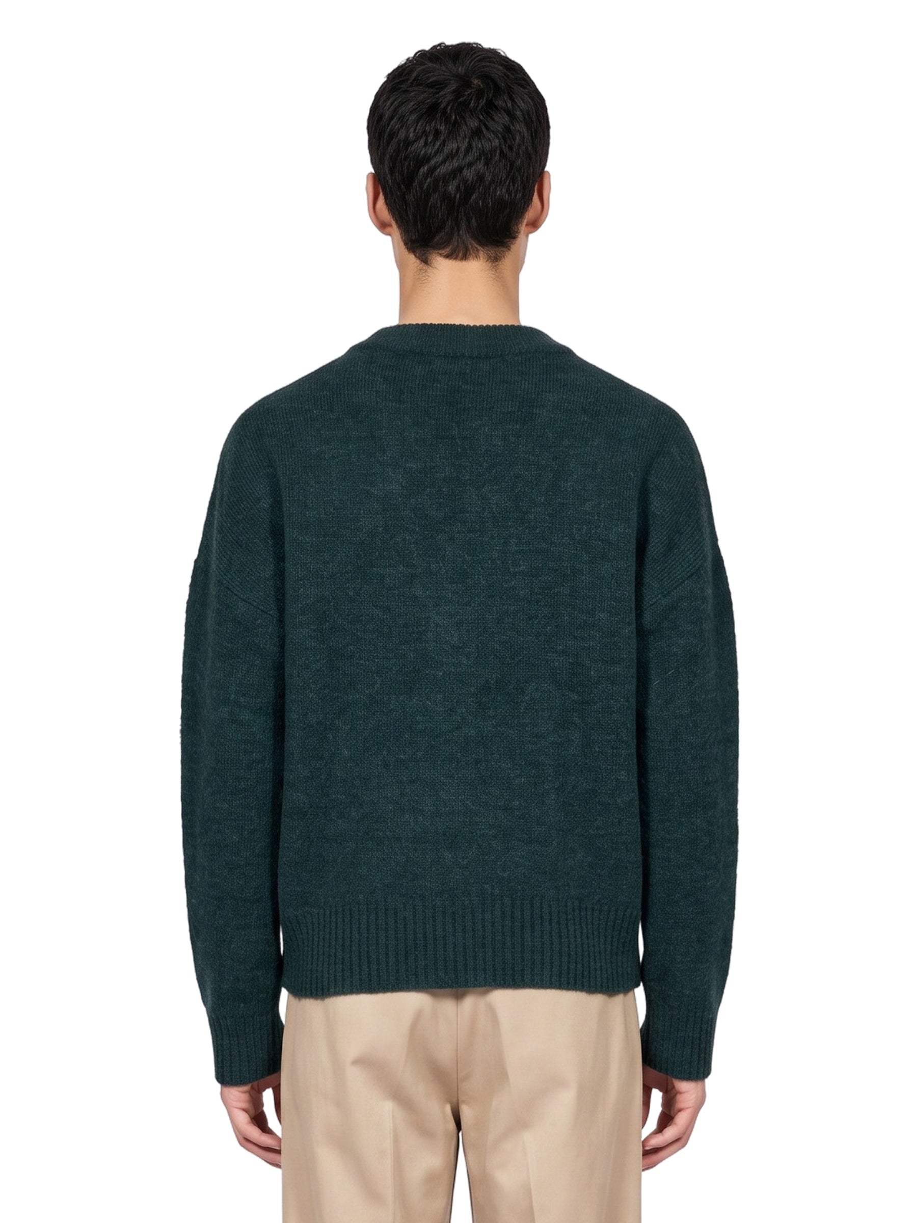 Cardigan scollo a V in verde 