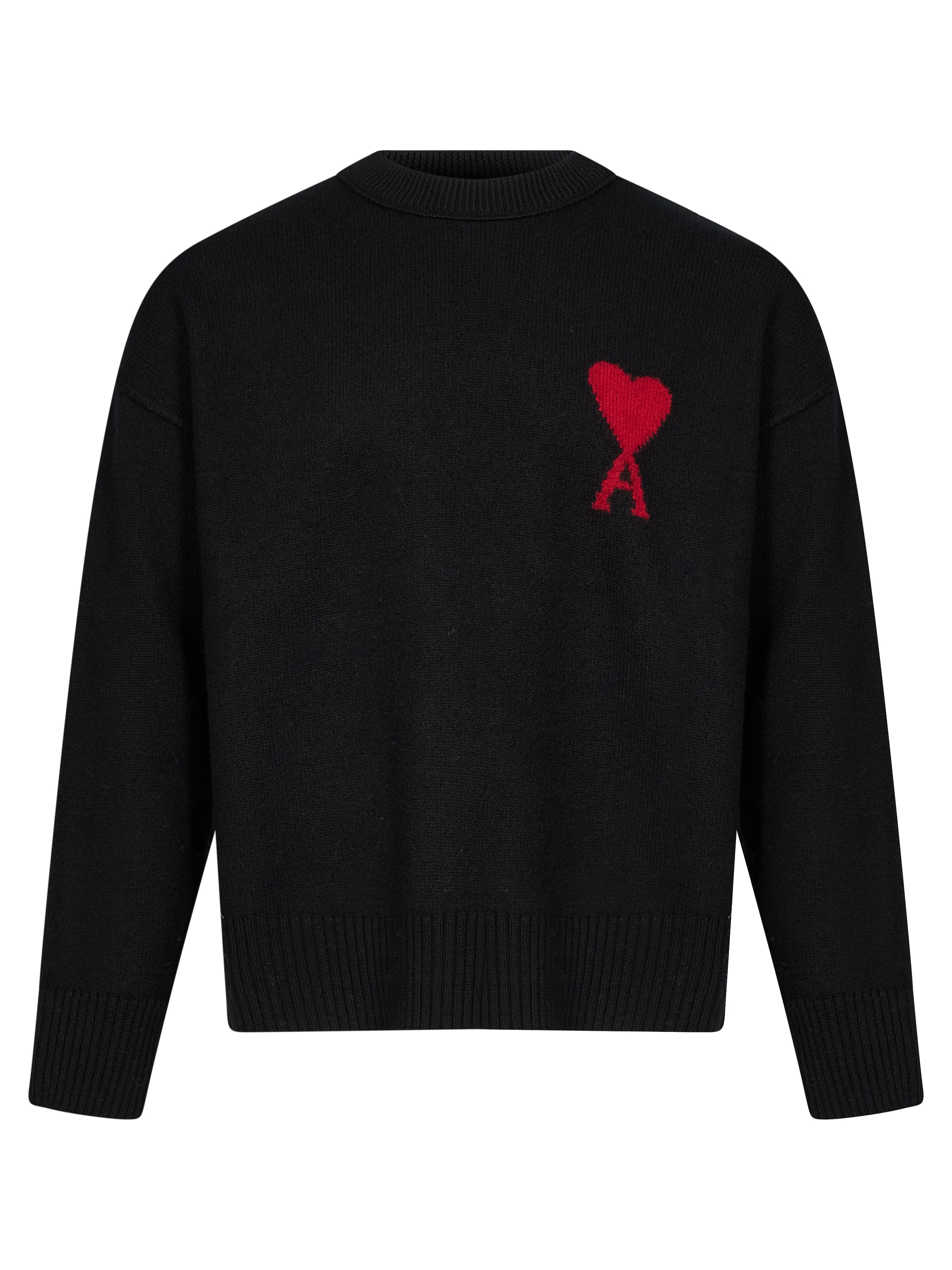 Maglione girocollo Ami de Coeur in nero 