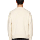 Maglione girocollo Ami de Coeur in avorio 