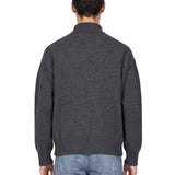 Maglione collo alto Ami de Coeur in grigio 