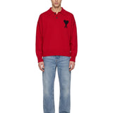 Polo Ami De Coeur in rosso 
