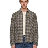 Giacca camicia 1.0 a quadri marrone 