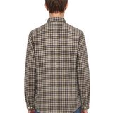 Giacca camicia 1.0 a quadri marrone 