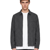 Giacca camicia 1.0 a quadri blu 