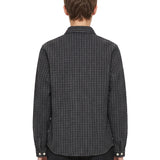 Giacca camicia 1.0 a quadri blu 