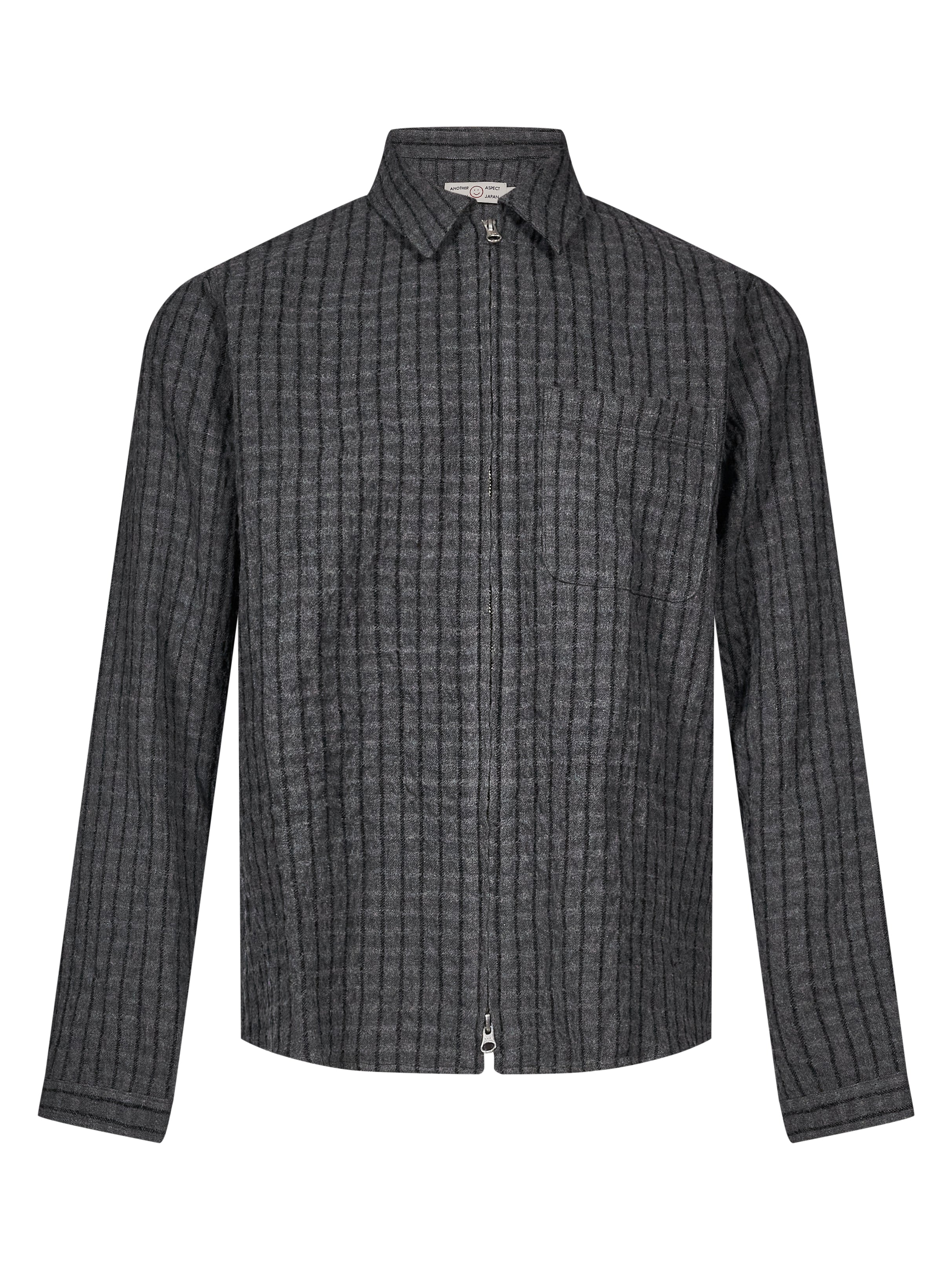 Giacca camicia 1.0 a quadri blu 