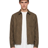 Giacca camicia 1.0 a quadri marrone 