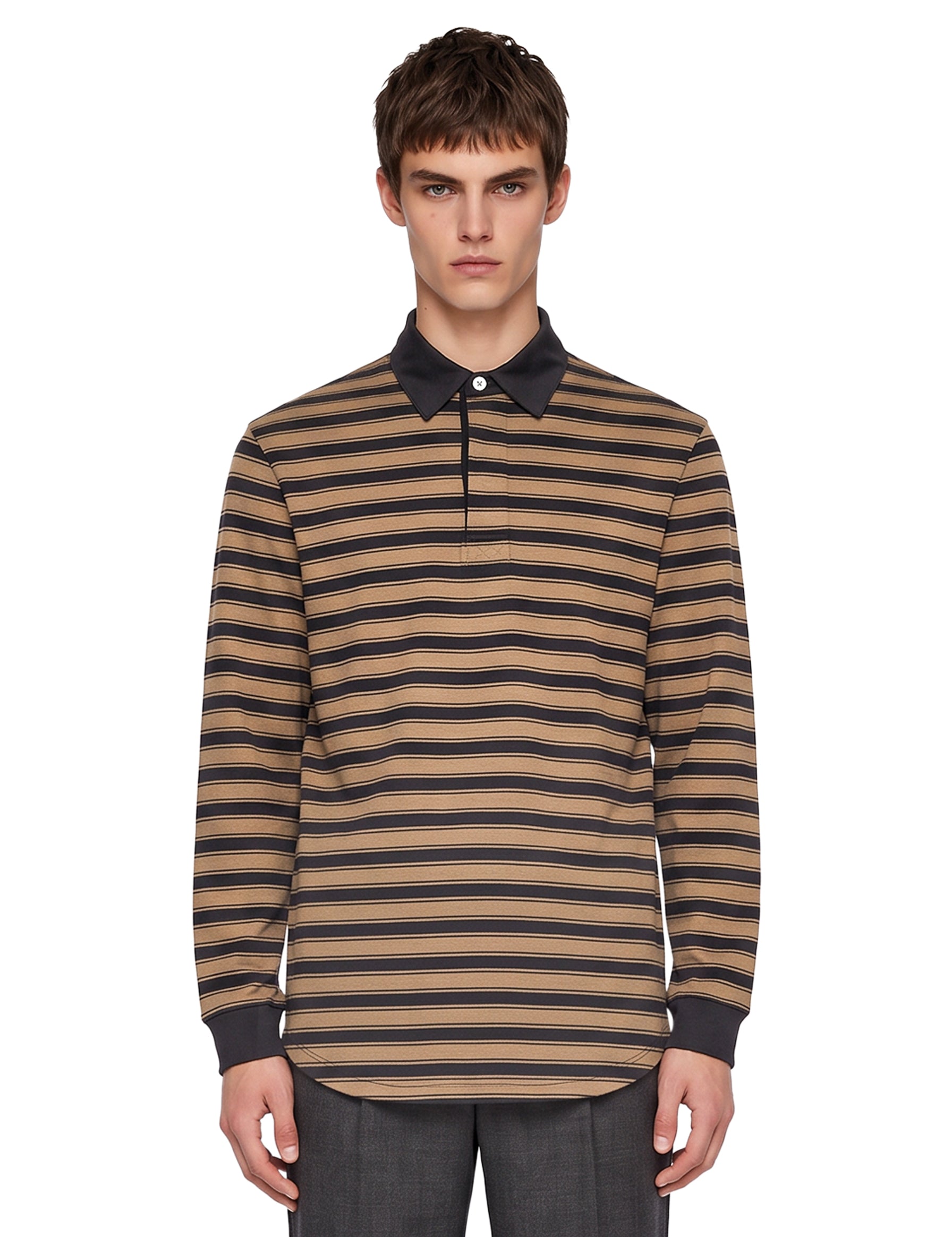 Polo rugby 1.0 a righe multicolor 