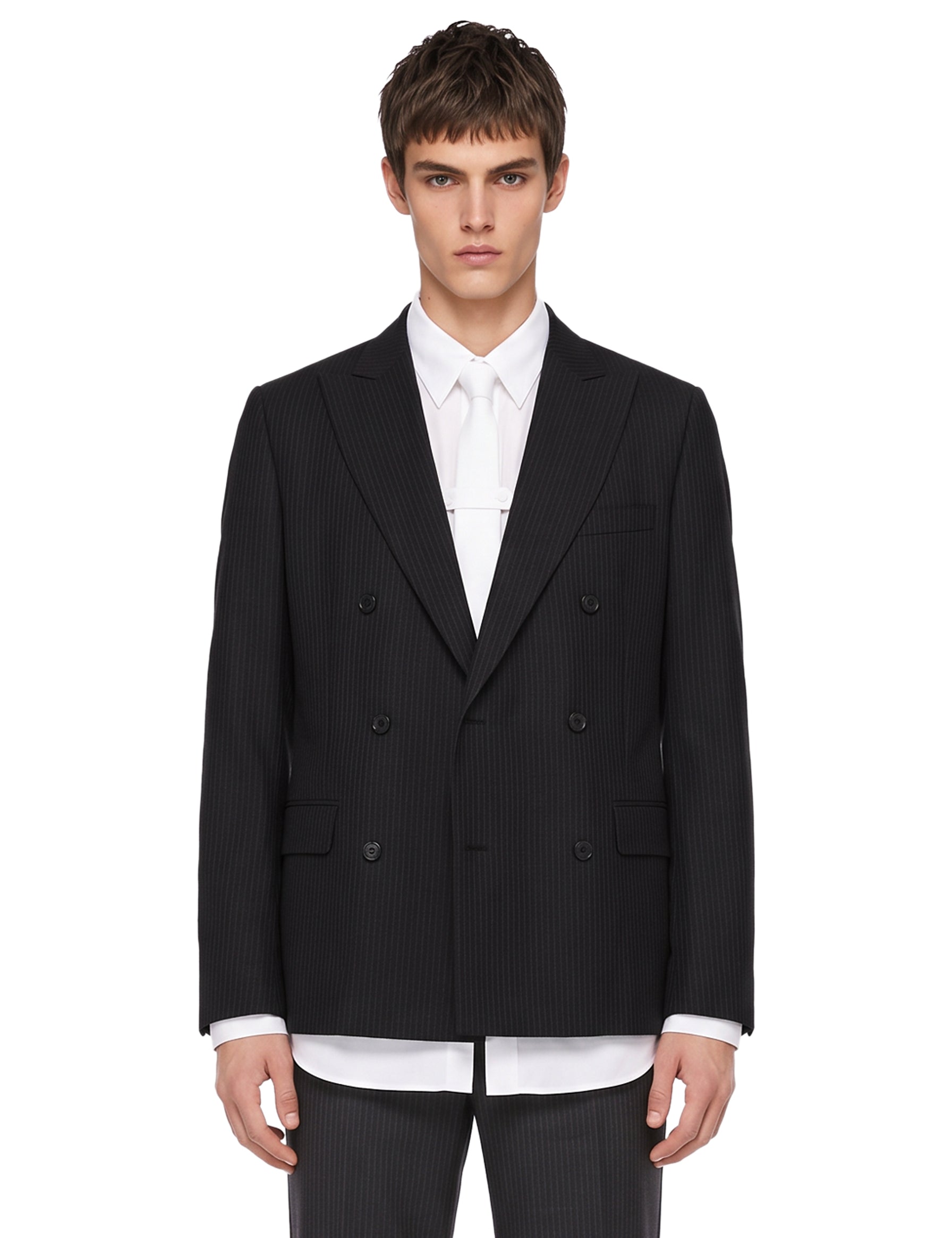 Giacca sartoriale 2.0 in lana nero 