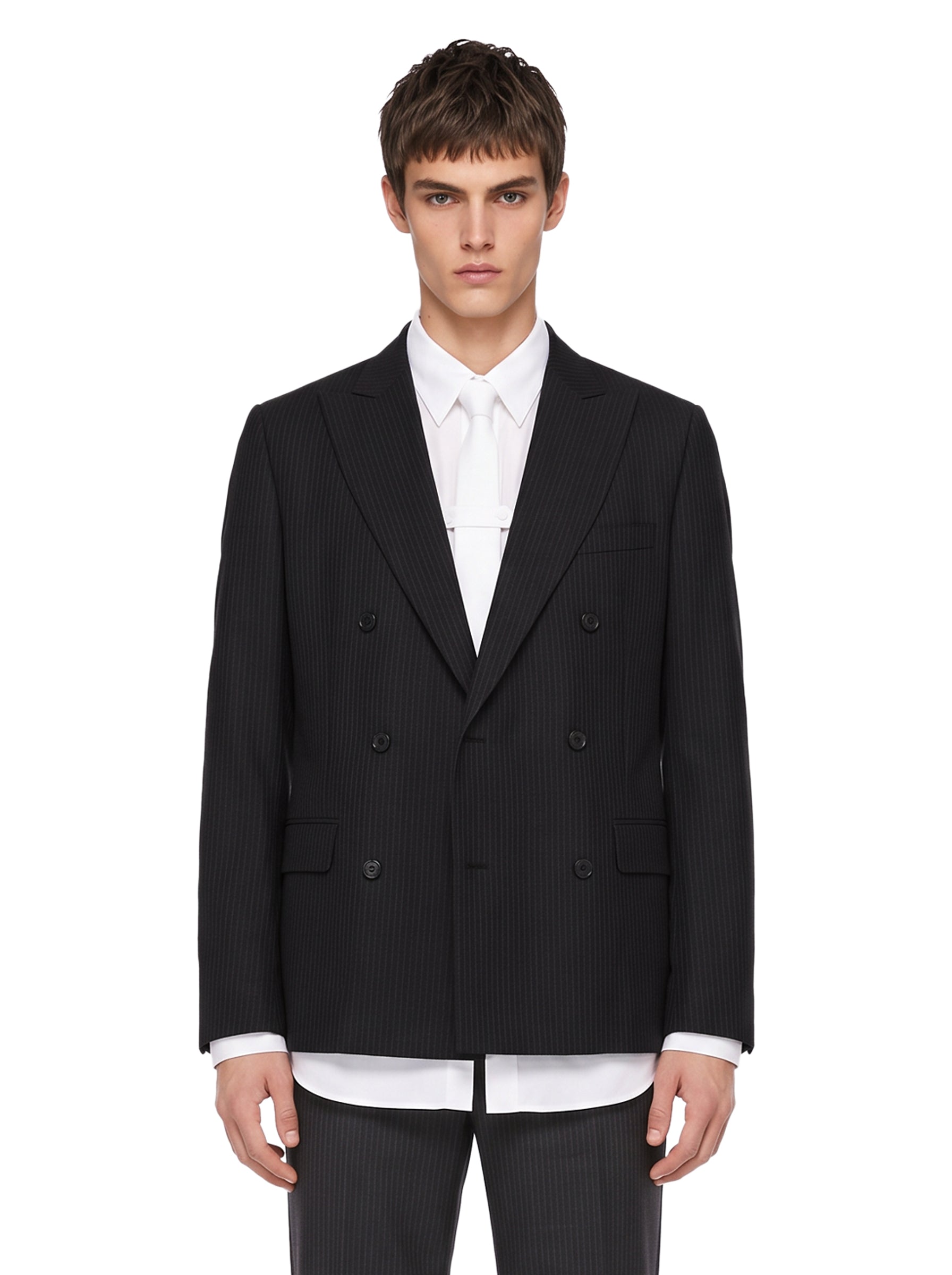 Giacca sartoriale 2.0 in lana nero 