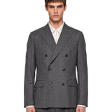 Giacca sartoriale 2.0 in lana grigio 
