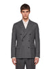 Giacca sartoriale 2.0 in lana grigio