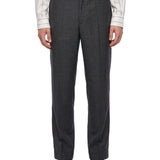 Pantaloni sartoriali 2.0 in lana grigio 