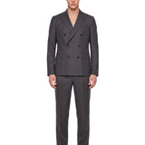 Pantaloni sartoriali 2.0 in lana grigio 