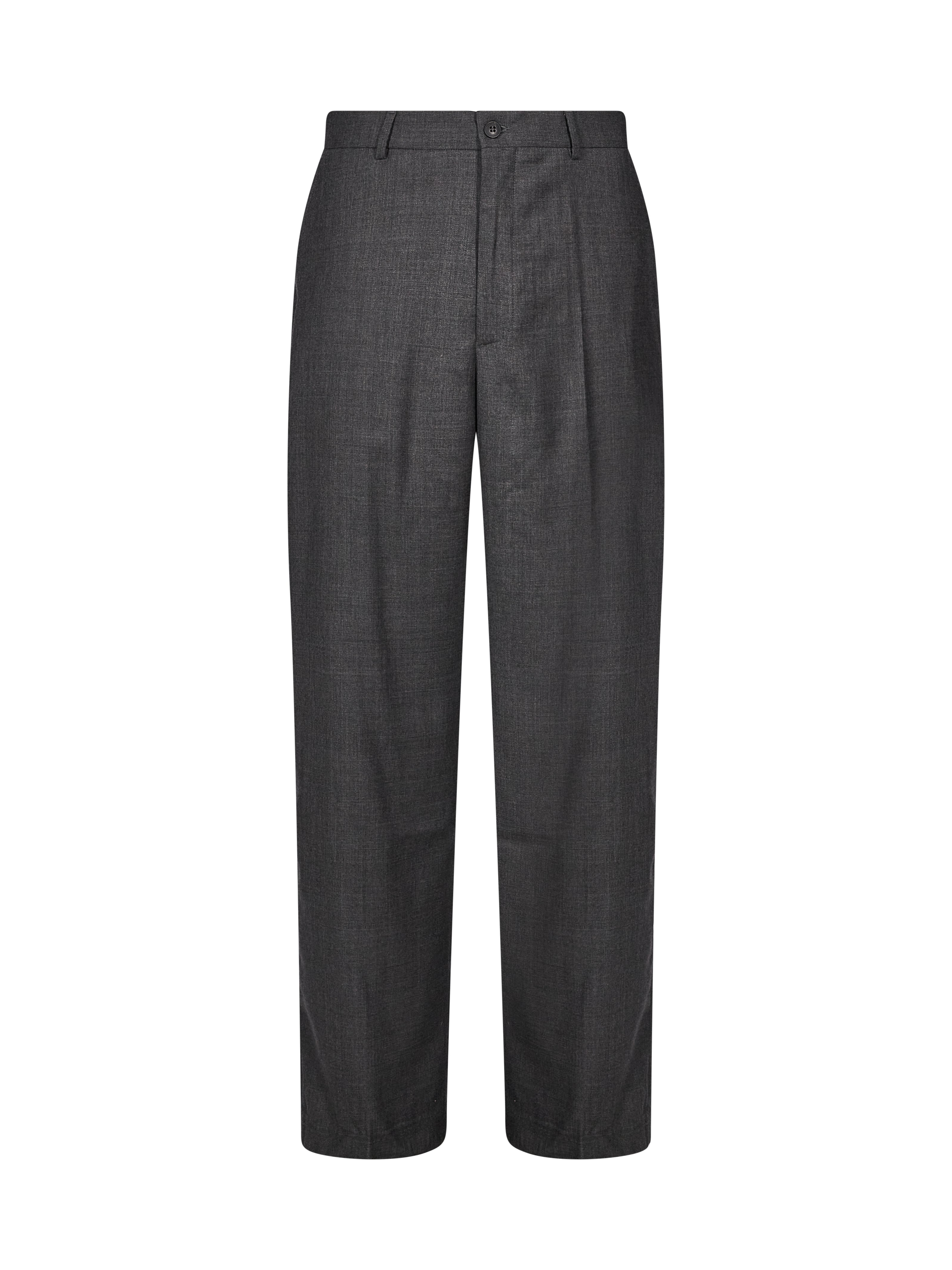 Pantaloni sartoriali 2.0 in lana grigio 