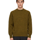 Maglione 2.0 in lana verde militare 