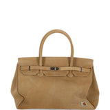 Borsa tote in canvas beige 