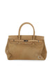 Borsa tote in canvas beige