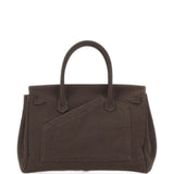 Borsa tote in canvas marrone 