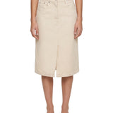 Gonna midi Lizzie in beige 