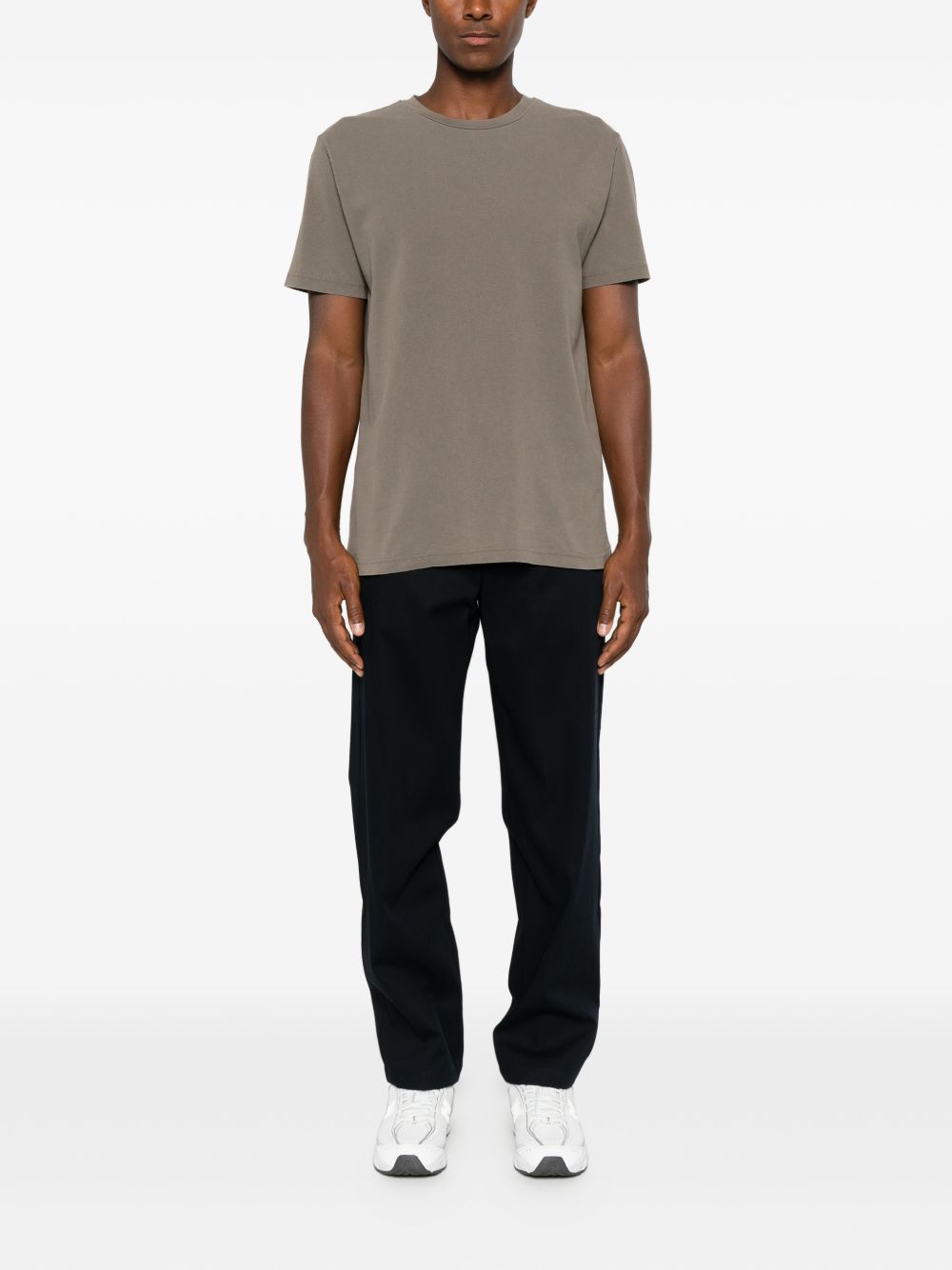 T-shirt Standard Brodé verde 
