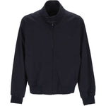 Giacca a zip in blu navy 