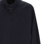 Giacca a zip in blu navy 