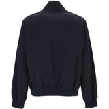 Giacca a zip in blu navy 