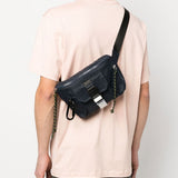 Marsupio Treck blu navy uomo 