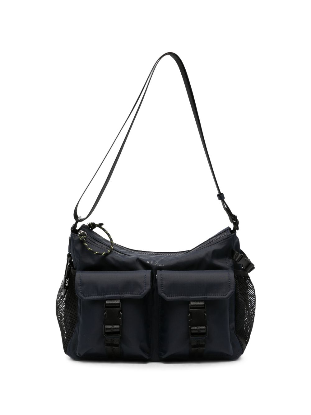 Borsa a spalla treck in nero 