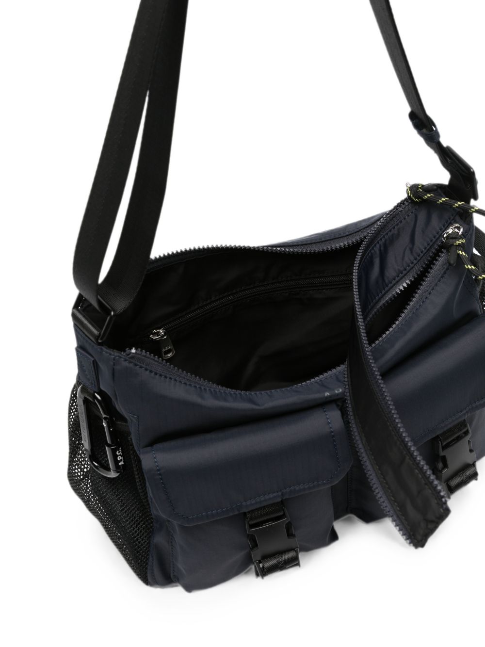 Borsa a spalla treck in nero 