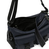 Borsa a spalla treck in nero 