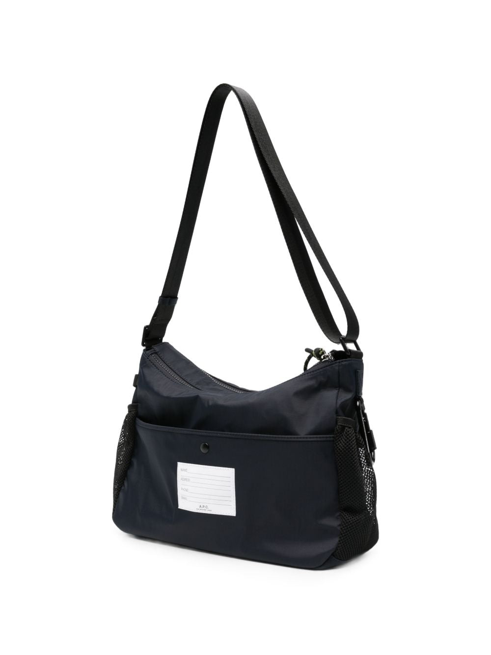 Borsa a spalla treck in nero 