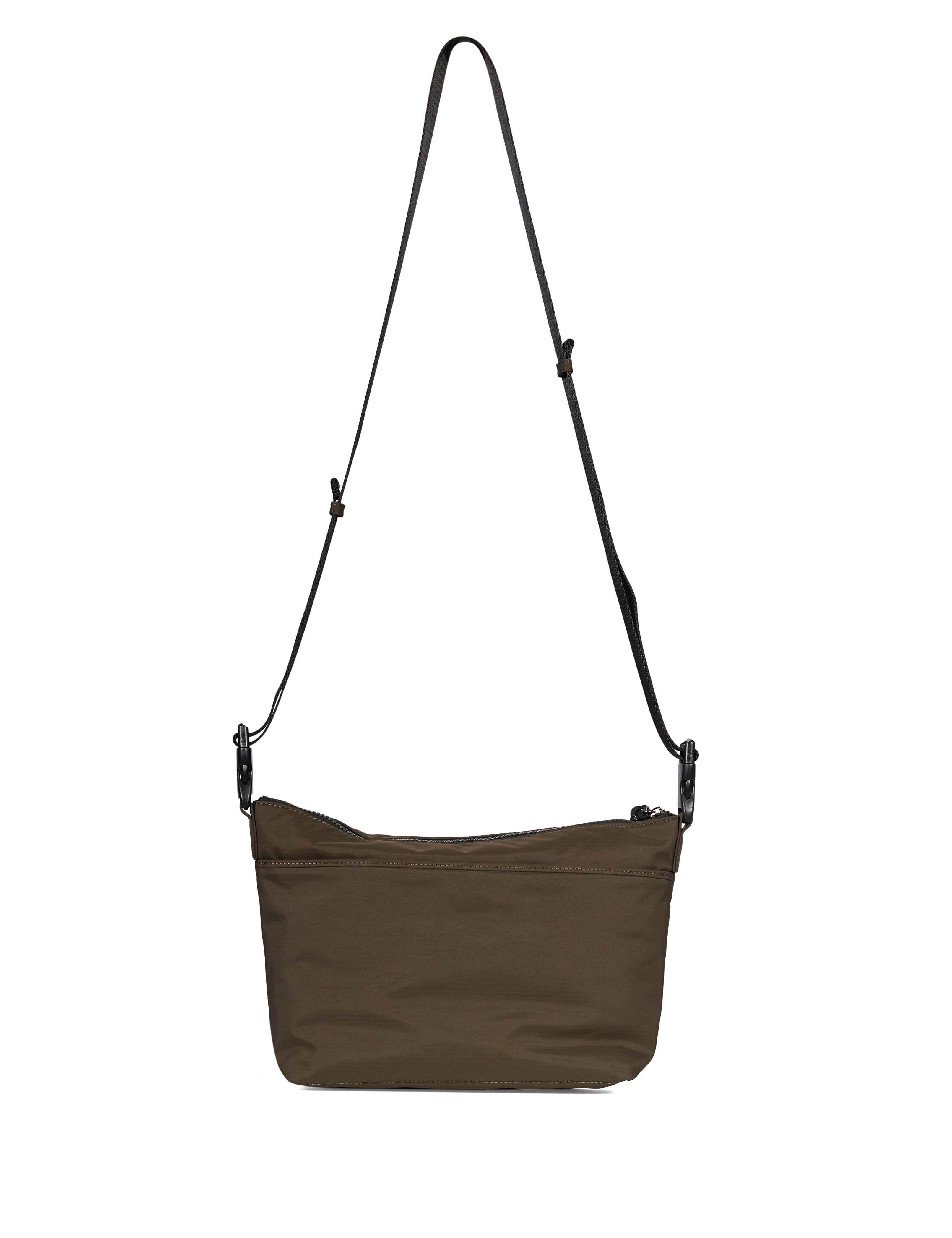Borsa a tracolla Besace Trek in verde 