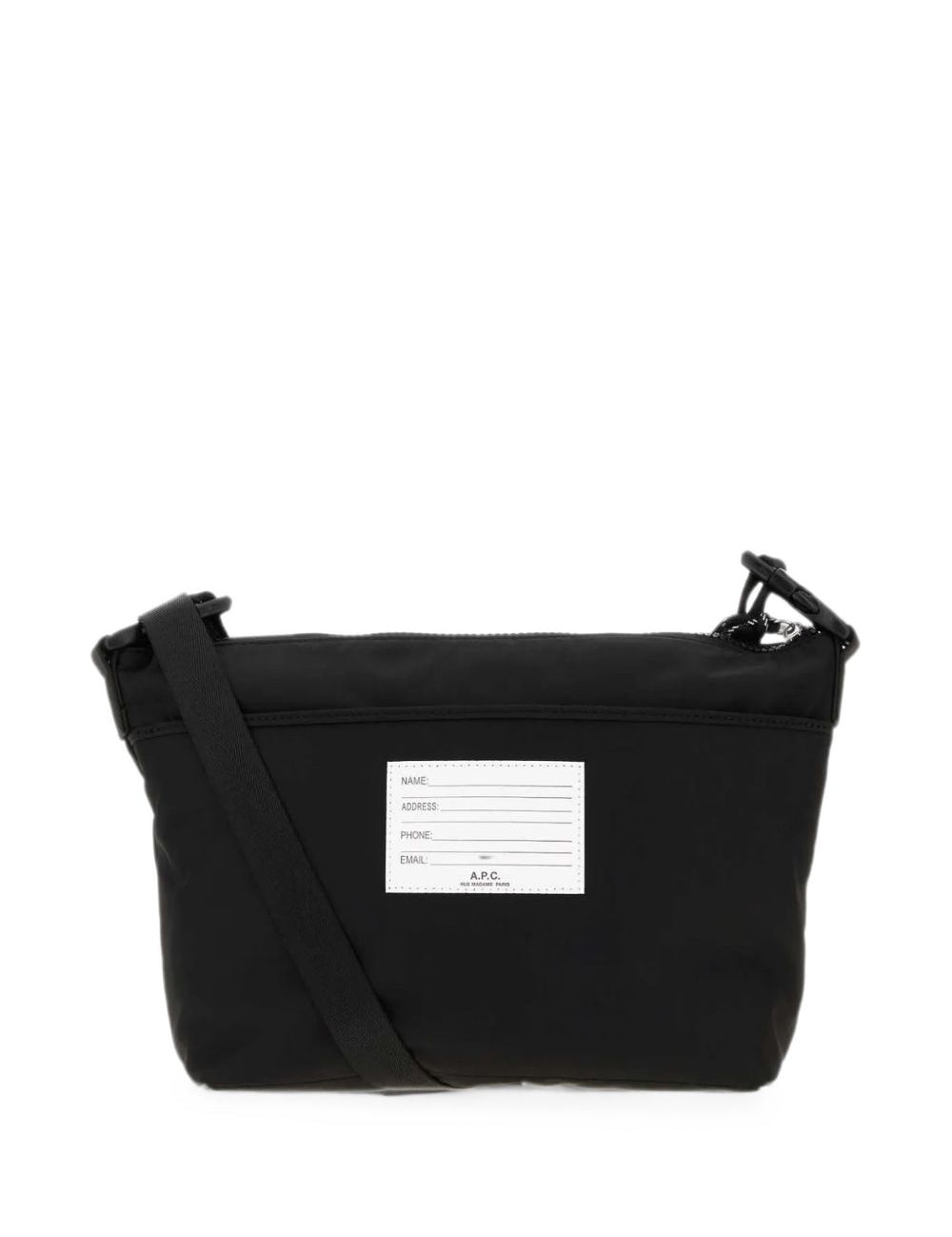 Borsa a tracolla Trek Satchel in nero 