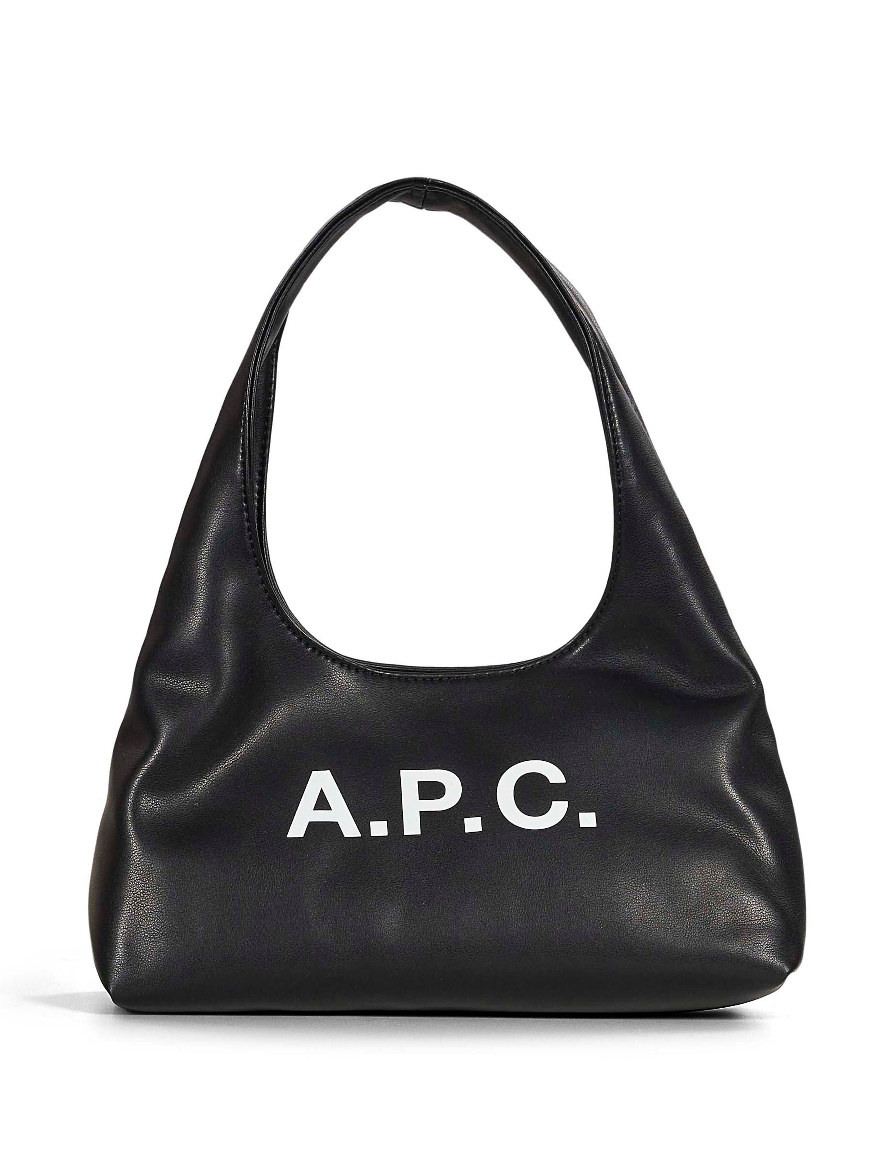 Borsa Baby Ninon con logo in nero 