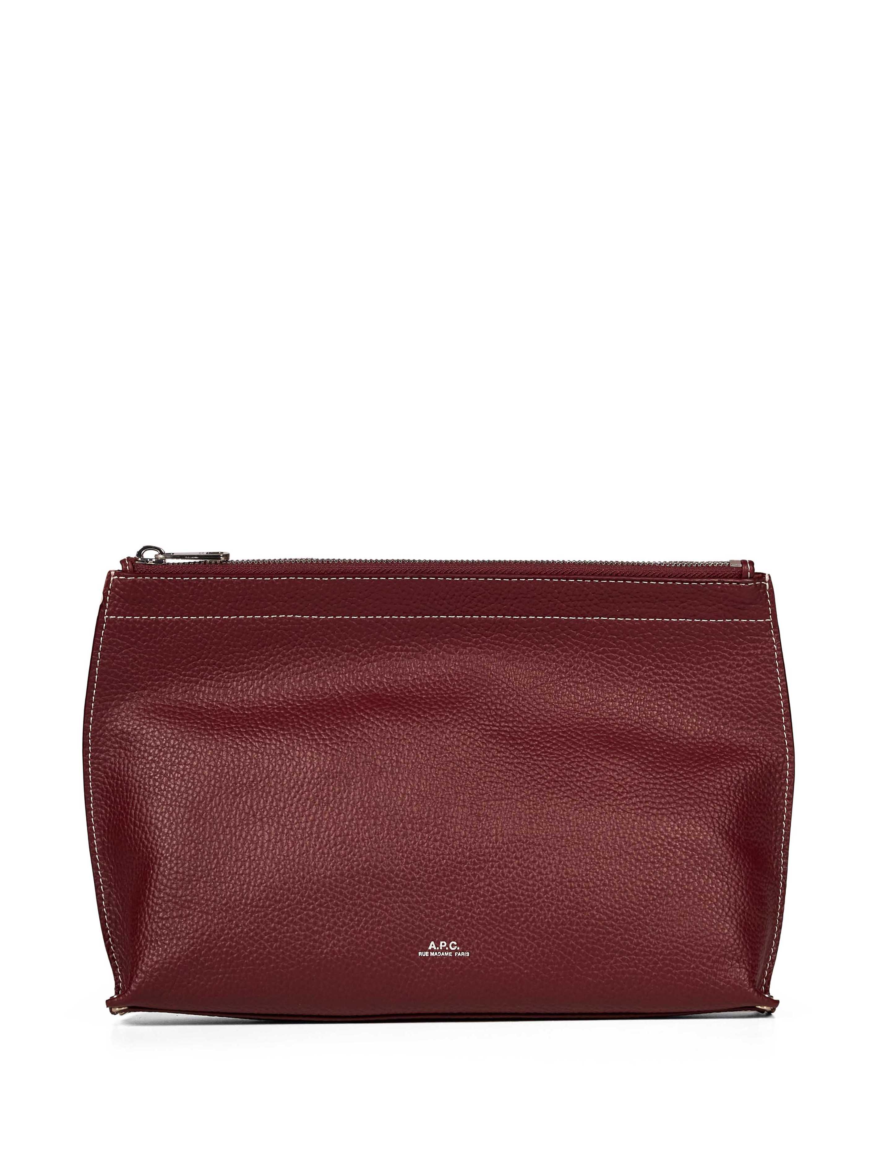 Clutch Neige Clou in bordeaux 